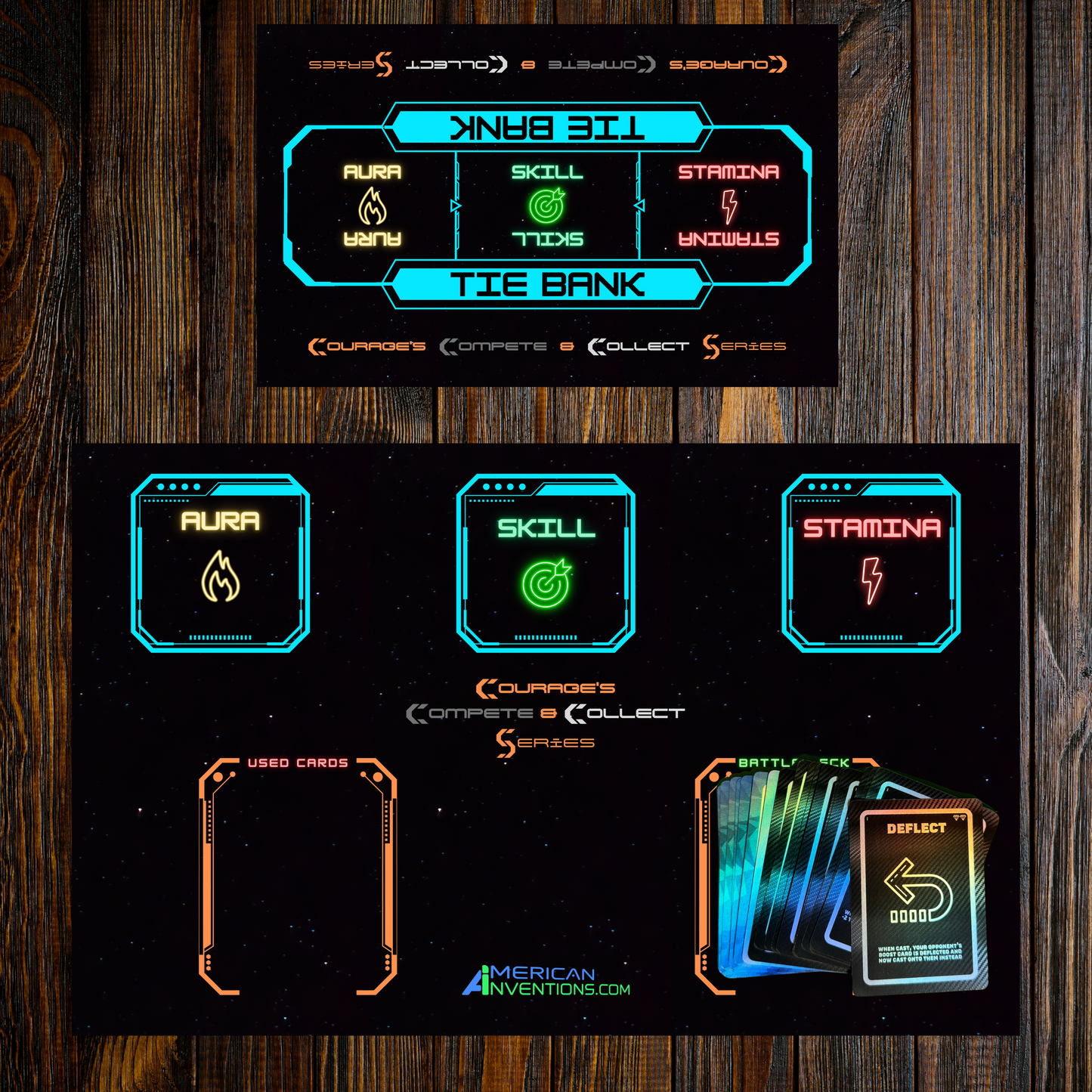 Custom TCG Single Player Playmat 16" X 10"