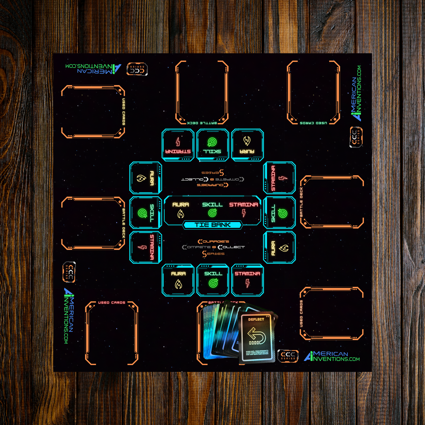 Custom 4-Player Playmat 36" X 36"